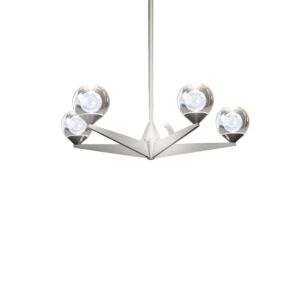 Double Bubble LED Chandelier in Satin Nickel by Modern Forms