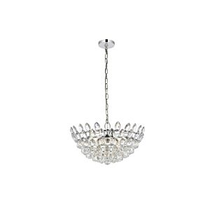 Emilia 5-Light Pendant in Chrome