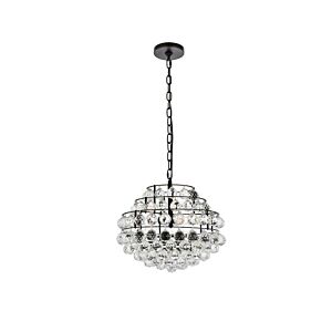 Savannah 3-Light Pendant in Black