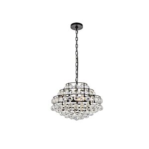 Savannah 5-Light Pendant in Black