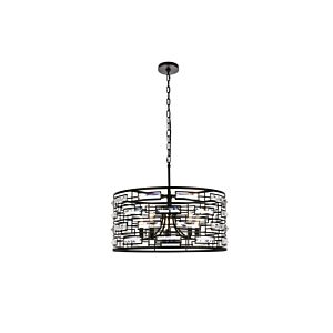 Kennedy 5-Light Pendant in Black