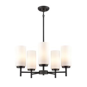 Manitou 5-Light Chandelier in Ebony