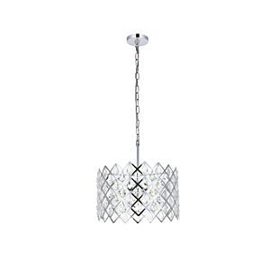 Lyla 3-Light Pendant in Chrome