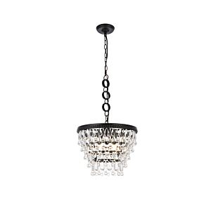 Nordic 4-Light Pendant in Black