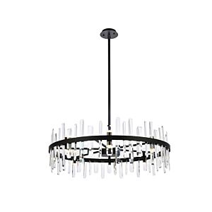 Serena 16-Light Chandelier in Black