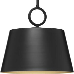 Parkhurst 1-Light Pendant in Matte Black