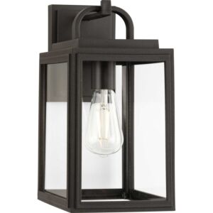 Grandbury 1-Light Outdoor Wall Lantern in Antique Bronze