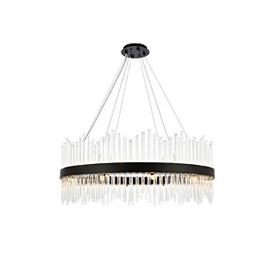 Dallas 20-Light Pendant in Black