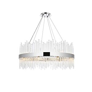 Dallas 20-Light Pendant in Chrome