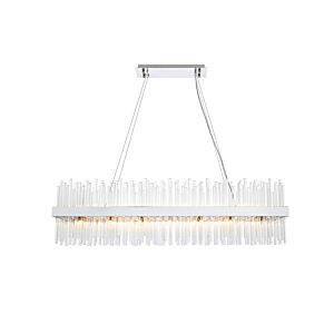 Dallas 28 Light Chandelier in Chrome by Elegant Lighting