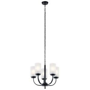 Kennewick 5-Light Chandelier in Black