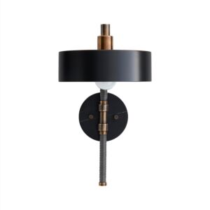 Aaron One Light Wall Sconce in Bronze by Arteriors