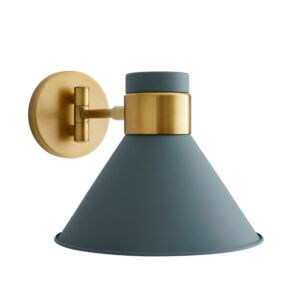 Lane One Light Wall Sconce in Cadet Blue by Arteriors