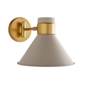 Lane One Light Wall Sconce in Taupe by Arteriors