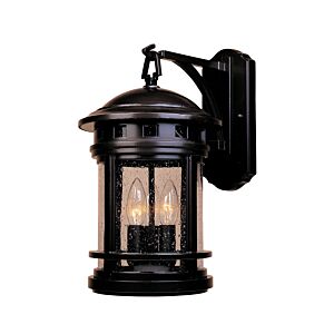 Sedona 3-Light Wall Lantern in Oil Rubbed Bronze