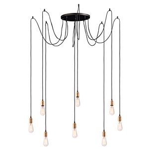 Early Electric 8-Light 8-Light Multi-Light Pendant Light