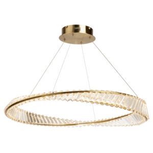 Stella LED Pendant in Brushed Brass by Artcraft