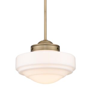 Ingalls MBS 1-Light Pendant in Modern Brass