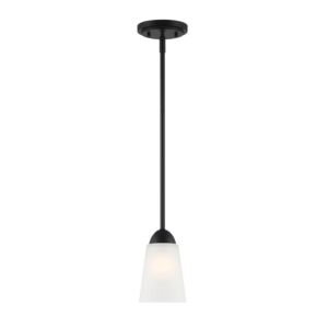 Malone 1-Light Pendant in Matte Black