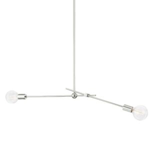 Gale  Pendant in Polished Nickel by Mitzi