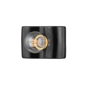 Jillian  Bathroom Vanity Light in Chemical Black by Mitzi