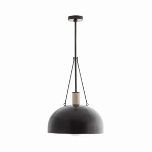 Madea One Light Pendant in Bronze by Arteriors