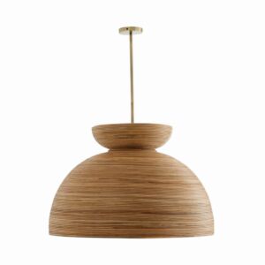 Midori One Light Pendant in Natural by Arteriors