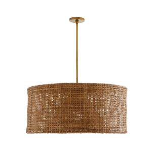 Nev One Light Pendant in Natural by Arteriors