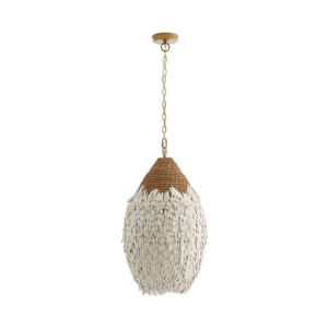 Orla One Light Pendant in Natural by Arteriors