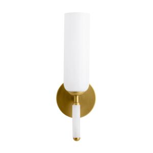 Norwalk One Light Wall Sconce in Opal by Arteriors