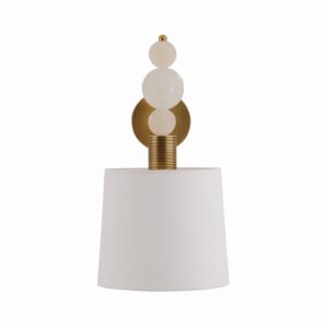 Memphis One Light Wall Sconce in Antique Brass by Arteriors