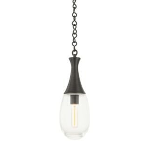 Southold 1-Light Pendant in Black Brass