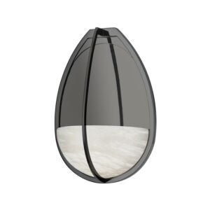 Lloyd LED Wall Sconce in Black Nickel by Hudson Valley