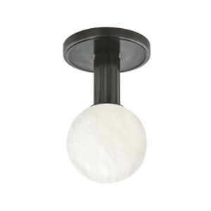 Murray Hill 1-Light LED Flush Mount in Distressed Bronze