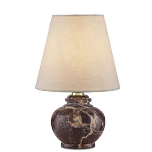 Piccolo  Table Lamp in Oxblood by Currey and Company