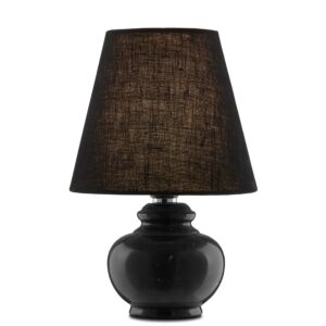 Piccolo  Table Lamp in Black by Currey and Company