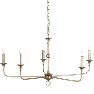 Nottaway  Chandelier in Champagne by Currey and Company