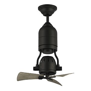 Craftmade Bellows Uno Outdoor Ceiling Fan in Flat Black