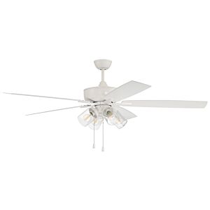 Outdoor Super Pro 104 60"Outdoor Ceiling Fan in White by Craftmade