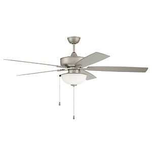 Outdoor Super Pro 211 60"Outdoor Ceiling Fan in Painted Nickel by Craftmade