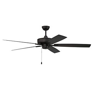 Outdoor Super Pro 60 60"Ceiling Fan in Flat Black by Craftmade