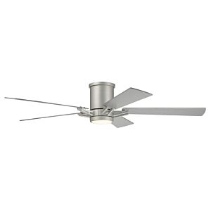 Craftmade Wyatt Outdoor Ceiling Fan in Painted Nickel