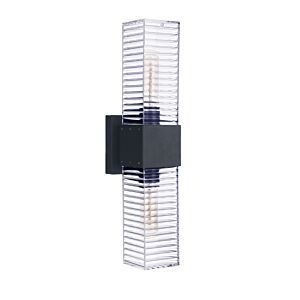 Craftmade Ridge 2-Light Outdoor Wall Light in Midnight