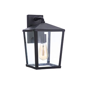 Olsen 1-Light Outdoor Wall Mount in Midnight