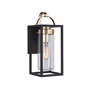 Craftmade Neo Outdoor Wall Light in Midnight Satin Brass