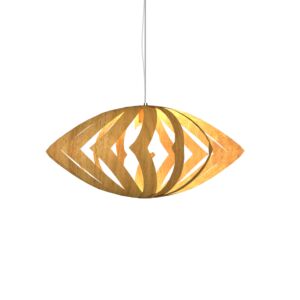 Clean 1-Light Pendant in Louro Freijo