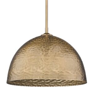 Shepard MBS 1-Light Pendant in Modern Brass