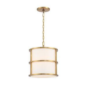 Hulton 3-Light Pendant in Luxe Gold