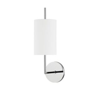 Molly One Light Wall Sconce in Polished Nickel by Mitzi