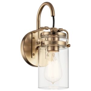 Brinley 1-Light Wall Sconce in Champagne Bronze